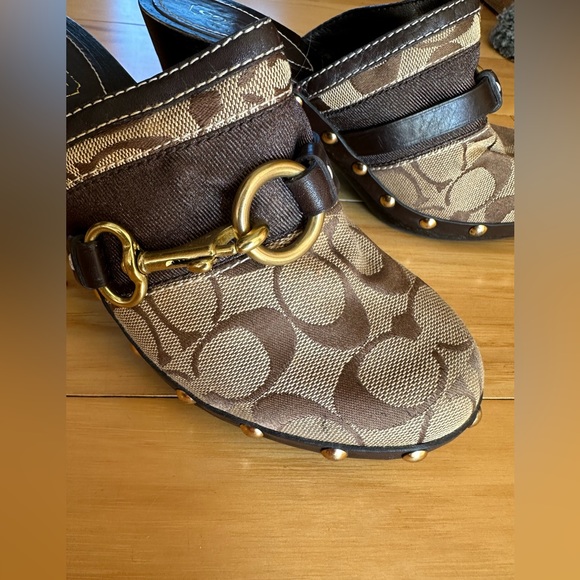 COACH SUTTON MULES/CLOGS - Picture 7 of 13